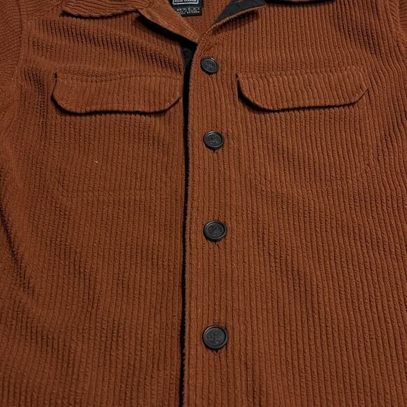 Nike ACG Corduroy Button Down Shirt Womens Size Medium Burnt Orange - Picture 6 of 8